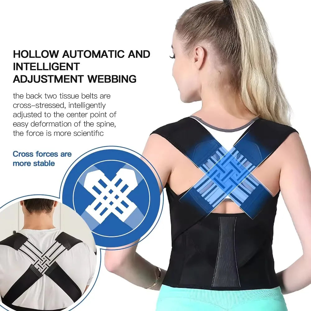 Back Brace Posture Corrector for Women & Men